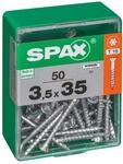 Spax - Universalschrauben 3.5 X 35 Mm Tx 20 - 50 Stk. Holzschrauben