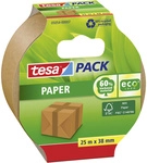 Verpackungsband Tesa Ecologo L&ouml;sungsmittelfrei Handrei&szlig;bar 25 M