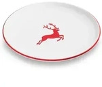 Gmundner Keramik - Rubinroter Hirsch, Speiseteller Cup (&oslash; 25cm)