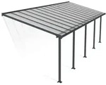 Canopia Aluminium Terrassen&uuml;berdachung Olympia Anthrazit 295x860x305 Cm - Palram