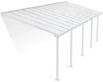 Canopia Aluminium Terrassen&uuml;berdachung Olympia Wei&szlig; 295x860x305 Cm - Palram