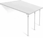 Palram - Canopia Aluminium Terrassen&uuml;berdachung Feria Wei&szlig; 295x425x305 Cm