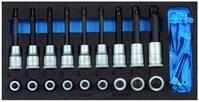 1500 Ct1-itx 19 Lkp Satz Schraubendrehereins&auml;tze 1/2' In Check-tool-modul