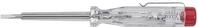 Wiha - Spannungspr&uuml;fer 220-250 Volt Schlitz Transparent, Mit Ansteckclip 3,0 Mm