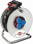 Brennenstuhl - Garant S Ip44 Kabeltrommel (50m Kabel In Schwarz, Stahlblech,