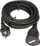 Logilink Lps102 Strom Verl&auml;ngerungskabel Schwarz 5.00 M H07rn-f 3g 1,5 Mm&sup2; F&uuml;r