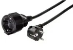 Hama - 00047871 Strom Verl&auml;ngerungskabel Schwarz 10 M H05vv-f 3g 1,5 Mm2