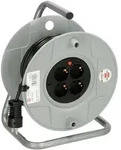 Brennenstuhl - 1099150001 Kabeltrommel 25.00 M Schwarz Schutzkontakt-stecker