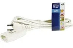 Rev Ritter Verl&auml;ngerungskabel 3m Weiss, Pvc