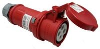 Cee Kupplung 400v 32a 4-polig 6h Mit Schraubkontakt Ip44