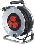 Metallkabeltrommel 230v 50m H05rr-f 3g1,5 Ip44
