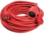 As-schwabe - Verl&auml;ngerungskabel 50 M Au&szlig;enbereich Ip44 Rot H05rr-f 3g1,5