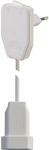 Nvb - 104580 Strom Verl&auml;ngerungskabel Wei&szlig; 3.00 M H03vvh2-f 2x 0,75 Mm&sup2; Mit