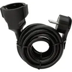 Kopp - 143505080 Strom Verl&auml;ngerungskabel Schwarz 2.00 M H05vv-f 3g 1,5 Mm2