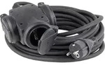 As-schwabe - 3-fach Verl&auml;ngerungsleitung 10m 230v 16a H07rn-f 3g2,5 Ip44