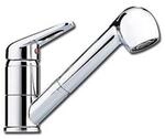 Franke K&uuml;chenarmatur Novara Plus Auszugsbrause Niederdruck Chrom