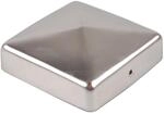 Pfostenkappe Edelstahl 121 Mm Pyramide Abdeckkappe F&uuml;r Pfosten 12x12cm
