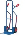 Stapelkarre H&ouml;he 1300 Mm Schaufel-l300xb480mm Luft-bereifung Tragf&auml;higkeit 300 Kg