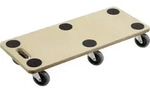 Meister Werkzeuge - 0821420 Transportroller Holz Traglast (max.): 300 Kg 680 Mm...
