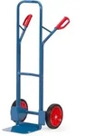 Fetra Stahlrohrkarre H&ouml;he 1300 Mm, Schaufel 250x320mm Vollgummibereifung
