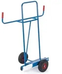 Plattenkarre, Vollgummir&auml;der 250 X 60 Mm - Fetra