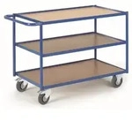Rollcart Tischwagen Mit 3 Etagen Im Buchendekor 790x490mm