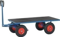 Handpritschenwagen Luftbereift - Ladefl&auml;che: 1200 X 800mm - Tragkraft: 700kg