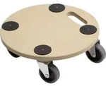 Meister Werkzeuge - 0821360 Transportroller Holz Traglast (max.): 150 Kg 350 Mm...