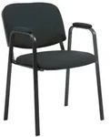 Stapelstuhl Ken Pro Stoff Schwarz
