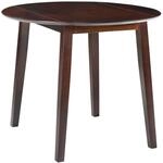Esstisch Klappbar Rund Mdf Braun - Vidaxl