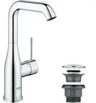 Essence New - Waschtisch Einhebelmischer Mit Pusch-open Auslauf, Verchromt 23799001 -