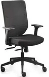 Trend Office - B&uuml;rodrehstuhl Comfort Armlehnen,verst.schwarz 410-520mm,tragf.110kg