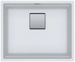 Franke - Kubus 2 Kng 110-52 Fragranit + Unterbausp&uuml;le Eiswei&szlig;