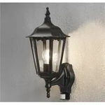 Konstsmide - Wandleuchte Firenze Mit Bewegungsmelder, Aluminium Schwarz, H&ouml;he 48 Cm