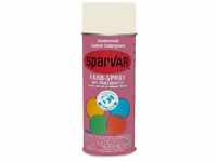 Sparvar Farb-Spray mit Rostschutz 400ml seidenmatt ral 9001 - Cremeweiss