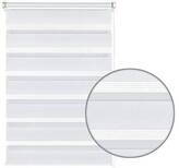 Gardinia Easyfix Doppelrollo, Transparent, Einfache Montage, Mehrere Farben Und