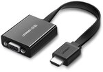 Hdmi-vga-micro-usb-aux-audio-3,5-mm-miniklinken-adapter (schwarz)