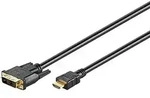 Hdmi Kabel &reg; Hdmi-stecker/dvi-d-stecker 2m Schwarz