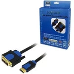 Hdmi-dvi-kabel Logilink Anschl. 18+1pin St/st 2.00m Sw 1.4 (chb3102)