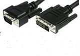 Goobay - Dvi-i/vga Full Hd-kabel, Vernickelt, Dvi-a-stecker (12+5 Pin)...