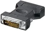 Goobay - Dvi-i M / Vga F Dvi-i 12+5 D-sub Schwarz - Kabeladapter (dvi-i 12+5, D-sub,