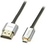 Lindy Cromo Slim High Speed Hdmi-kabel, 0,5 M, 41680