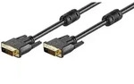 Goobay - Dvi-d Full Hd-kabel Dual Link, Vergoldet, Dvi-d-stecker Dual-link (24+1 Pin)
