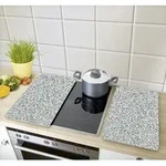 Maximex Herdabdeckplatte Universal Granit 2er Set, F&uuml;r Alle Herdarten, Mehrfarbig,