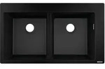 Einbausp&uuml;le S51 S510-f770370x370mm, Graphitschwarz - Hansgrohe