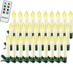 Christbaumkerzen Led Kabellos 20/30/40er Set Batterie Mit Timer Fernbedienung
