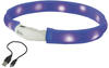Nobby - led Leuchthalsband Visible breit blau Hundehalsbänder