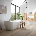Home Deluxe - Freistehende Badewanne Mit Whirlpoolfunktion Ovalo Plus - 180 X 90 Cm
