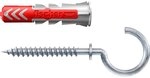 6x Duopower 6x30 Rh Mit Rundhaken - 535222 - Fischer