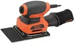 Levigatrice 170w B+d Ka 401 La + Foglio Abrasivo E Piastra Per Persiane